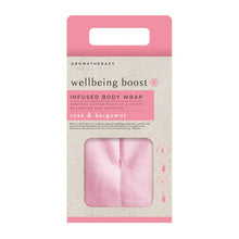 Load image into Gallery viewer, Infusions Wellbeing Boost Body Wrap - Rose &amp; Bergamot 49cm
