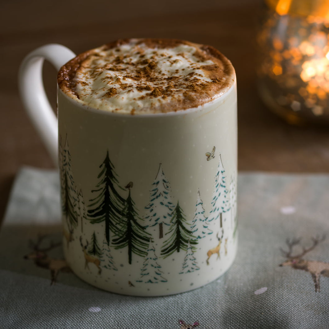 Mug Standard Scene Christmas Stags