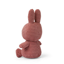 Load image into Gallery viewer, Miffy Corduroy ECO Dusty Rose 23cm 9&quot;
