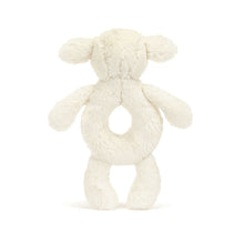 Load image into Gallery viewer, Bashful Lamb Ring Rattle
