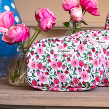 Load image into Gallery viewer, Cath Kidston Wash Bags Make Up Bag with Mirror (Strawberry)
