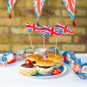 Royal Coronation Union Jack Flag Food Flag