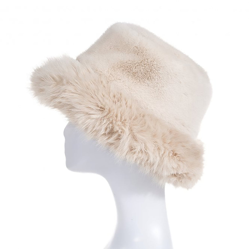 HAT 37 STONE FAUX FUR HAT