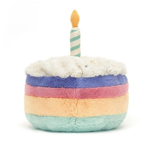 Amuseable Rainbow Birthday Cake Large