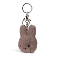 Load image into Gallery viewer, Miffy Fuzzy ECO Keyring Taupe 8 cm 3&quot;
