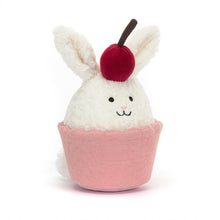 Load image into Gallery viewer, Dainty Dessert Bunny Cupcake
