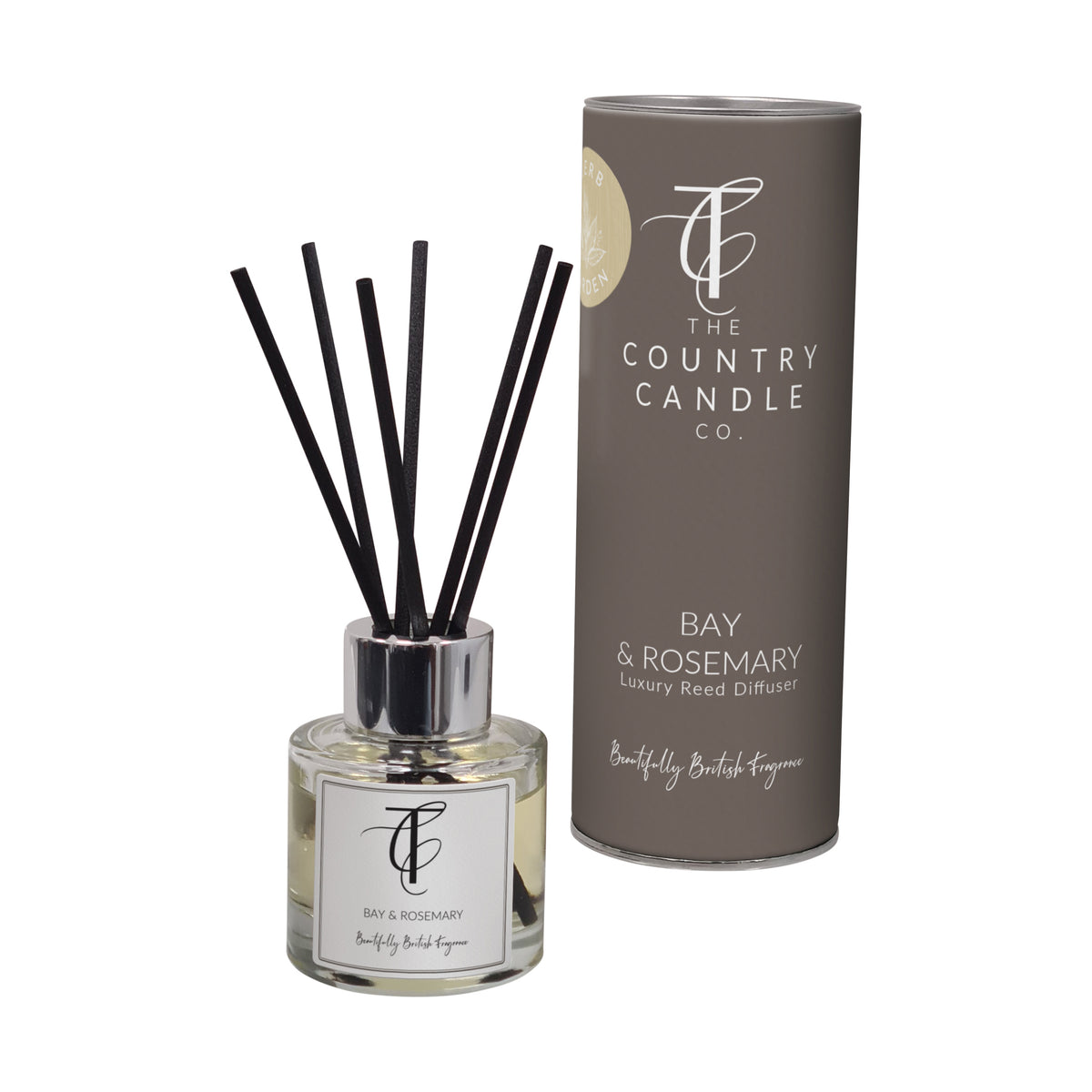 Bay & Rosemary Reed Diffuser 50 ml cc – Zebra Blush