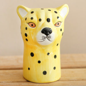 Leopard Vase