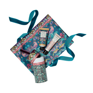 William Morris At Home BIRD & YARE Use & Reuse Fabric Cracker (Hand Cream 30ml & Vitamin E Lip Balm 10ml)