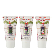 Load image into Gallery viewer, Cath Kidston   A Doll&#39;s House Red Berry &amp; Cedar Hand Cream Trio (3 x 30ml)
