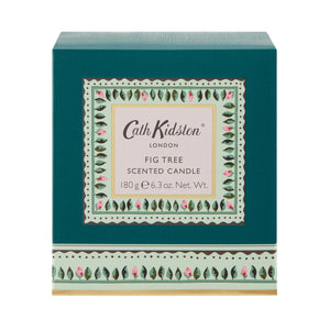 Cath Kidston  Home Fragrance Fig Tree Glass Candle 180g  (Dark Green)
