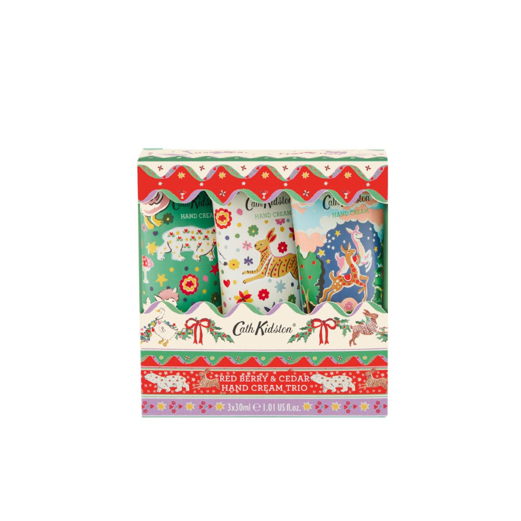 Cath Kidston Christmas Legends Hand Cream Trio (3x30ml)