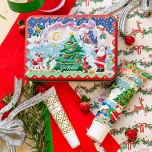 Load image into Gallery viewer, Cath Kidston Christmas Legends Hand &amp; Lip Tin ( Hand Cream 50ml &amp; Lip Balm 10ml)

