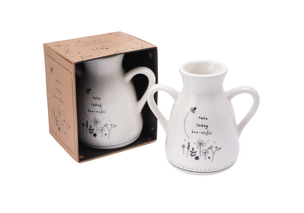 Send With Love 'Make Today.....' Twin Handle Bud Vase