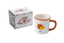 Load image into Gallery viewer, Snuggle Season &#39;Hello Pumpkin&#39; Stoneware Mug
