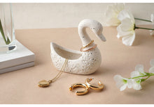 Load image into Gallery viewer, Send With Love Swan Ring Holder Trinket Bowl
