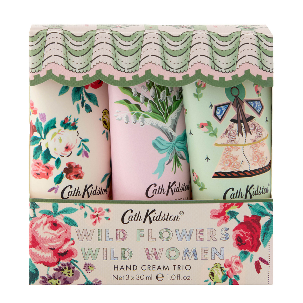 CK WILD FLOWERS WILD WOMEN Assorted Hand Creams (3 x 30ml)