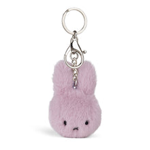 Load image into Gallery viewer, Miffy Fuzzy ECO Keyring Lilac 8 cm 3&quot;
