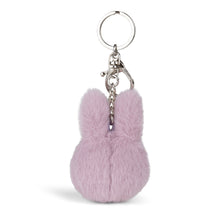 Load image into Gallery viewer, Miffy Fuzzy ECO Keyring Lilac 8 cm 3&quot;
