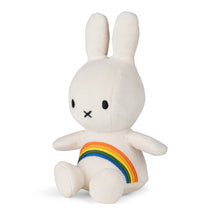 Load image into Gallery viewer, Miffy Corduroy Rainbow White 18 cm 7&quot;
