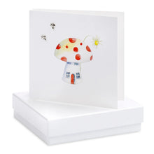 Load image into Gallery viewer, Boxed Toadstool Earring Card

