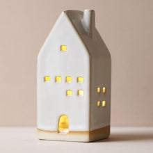 Load image into Gallery viewer, Ceramic House LED Decoration
