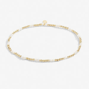ANKLET  PEARL  Gold Plated  Anklet  23cm stretch