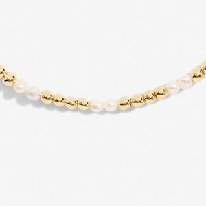 ANKLET  PEARL  Gold Plated  Anklet  23cm stretch