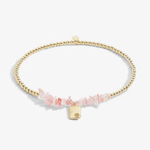 Load image into Gallery viewer, ANKLET  PINK CRYSTAL  Gold Plated  Anklet
