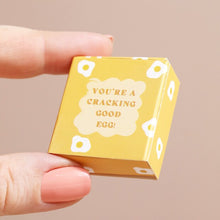 Load image into Gallery viewer, Tiny Matchbox Ceramic Egg Token
