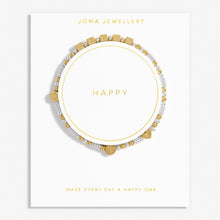 Load image into Gallery viewer, HAPPY LITTLE MOMENTS  FRIEND  Gold Plated  Bracelet
