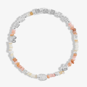 HAPPY LITTLE MOMENTS  SO LOVED  Silver Plated  Bracelet