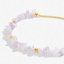 Load image into Gallery viewer, MAINFESTONES  LILAC CRYSTAL  Gold Plated  Bracelet
