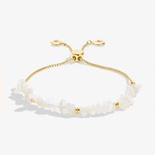 Load image into Gallery viewer, MAINFESTONES  WHITE JADE  Gold Plated  Bracelet
