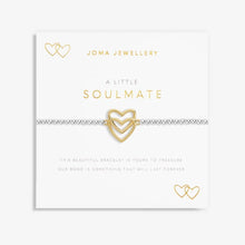 Load image into Gallery viewer, A LITTLE  SOULMATE  Silver and Gold Plated  Bracelet
