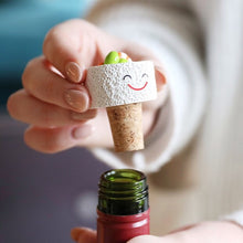 Load image into Gallery viewer, California Roll Sushi Cork Bottle Stopper
