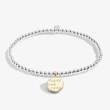 Load image into Gallery viewer, A LITTLE  LOVE YOU MORE  Silver and Gold Plated  Bracelet
