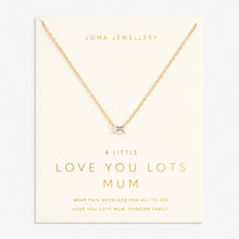 Load image into Gallery viewer, LOVE FROM YOUR LITTLE ONES  LOVE YOU LOTS MUM  Gold Plated

