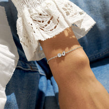 Load image into Gallery viewer, LOVE FROM YOUR LITTLE ONES  TWO  Silver Plated  Bracelet
