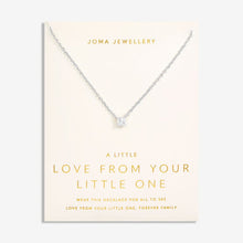 Load image into Gallery viewer, LOVE FROM YOUR LITTLE ONES  ONE  Silver Plated  Necklace
