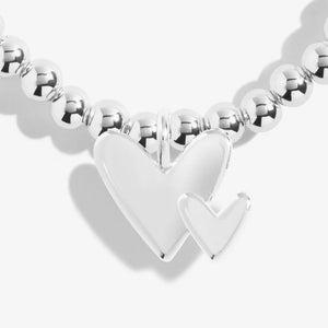 MOTHER'S DAY FROM THE HEART GIFT BOX  JUST FOR YOU MUM  Silver Plated  Bracelet