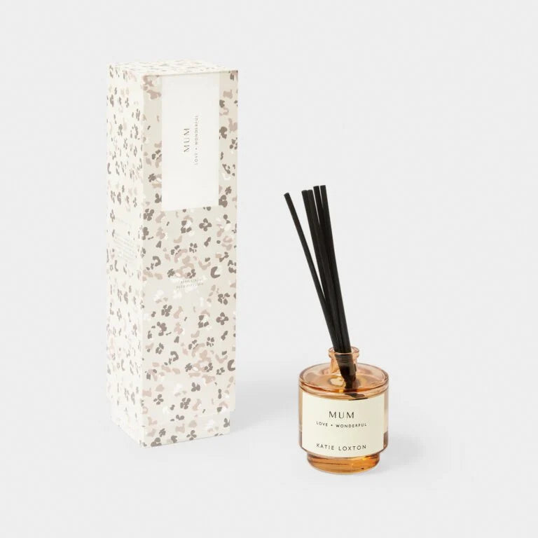 REED DIFFUSER MUM (BLOSSOM PRINT) Fresh Linen and White Lily – Zebra Blush