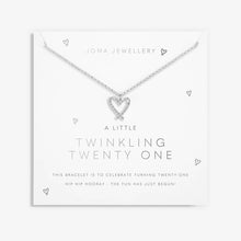 Load image into Gallery viewer, A Little Twinkling Twenty One Necklace
