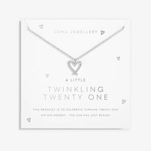 A Little Twinkling Twenty One Necklace