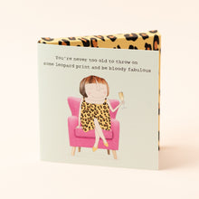 Load image into Gallery viewer, LEOPARD CHOCCY CARDS
