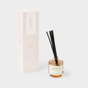 REED DIFFUSER  FRIENDSHIP  Peach Rose and Sweet Mandarin  27.2cm x 7.2cm x 7.2cm