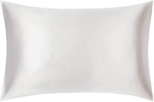 Load image into Gallery viewer, Danielle Simply Slouch Satin Pillow case - White
