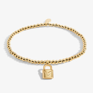 Gold A Little ‘Strength’ Bracelet