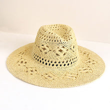 Load image into Gallery viewer, NATURAL PAPER STRAW WOVEN SUMMER HAT
