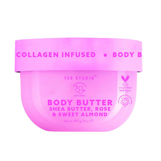 Yes Studio Body Butter Shea Butter  Rose & Sweet Almond